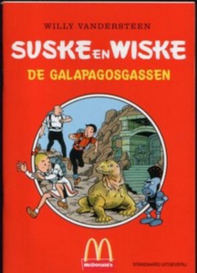 Afbeelding van Suske en wiske mc donald's - Galapagogassen ( mc donald's) (STANDAARD, zachte kaft)