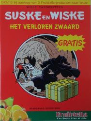 Afbeeldingen van Suske en wiske fruittella - Verloren zwaard / l'epee egaree - Tweedehands