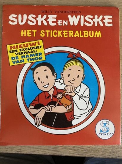 Afbeelding van Suske en wiske  - Stickeralbum - Tweedehands (FUN STICKERS, zachte kaft)