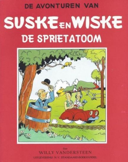 Afbeelding van Suske en wiske #3 - Sprietatoom (nieuwsblad) - Tweedehands (STANDAARD, zachte kaft)