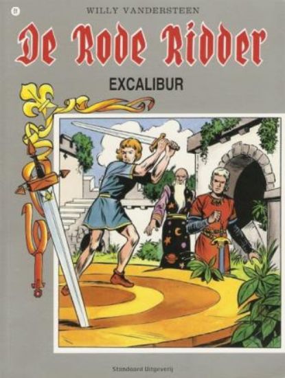 Afbeelding van Rode ridder #51 - Excalibur (STANDAARD, zachte kaft)