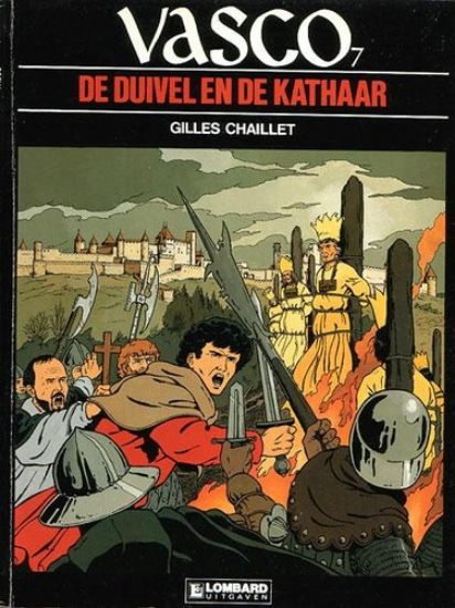 Afbeelding van Vasco #7 - Duivel en de kathaar (LOMBARD, zachte kaft)