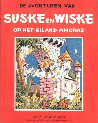 Afbeeldingen van Suske en wiske #1 - Op het eiland amoras (nieuwsblad) - Tweedehands (STANDAARD, zachte kaft)