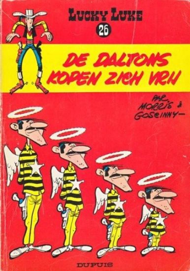 Afbeelding van Lucky luke #26 - Daltons kopen zich vrij - Tweedehands (DUPUIS, zachte kaft)