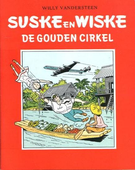 Afbeelding van Suske en wiske #39 -  gouden cirkel (nieuwsblad) - Tweedehands (STANDAARD, zachte kaft)