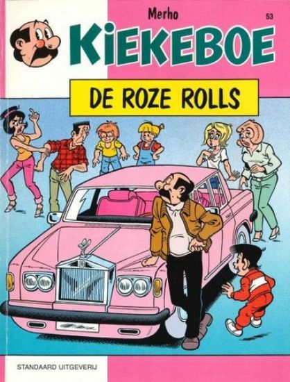 Afbeelding van Kiekeboe #53 - Roze rolls (1e reeks) - Tweedehands (STANDAARD, zachte kaft)