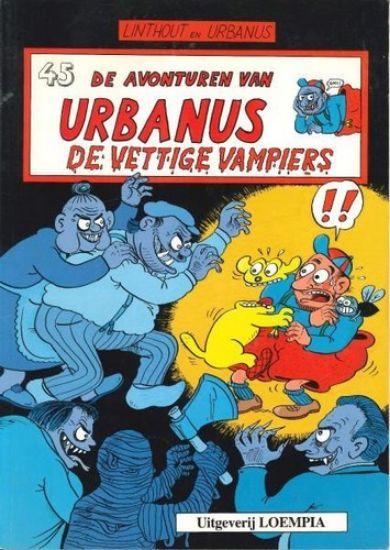 Afbeelding van Urbanus #45 - Vettige vampiers (STANDAARD, zachte kaft)