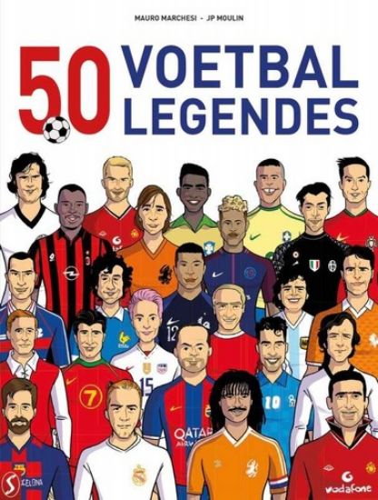 Afbeelding van 50 voetballegendes (SILVESTER, zachte kaft)