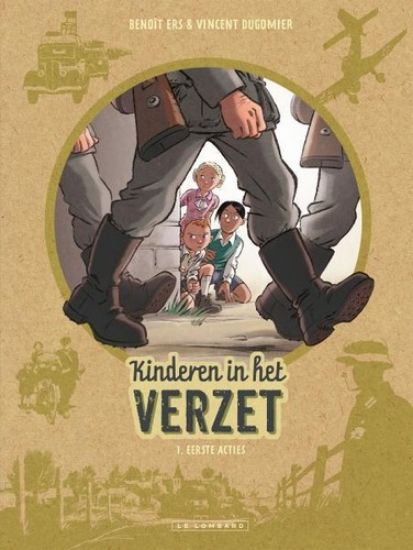 Afbeelding van Kinderen in het verzet #1 - Eerste akties (LOMBARD, zachte kaft)