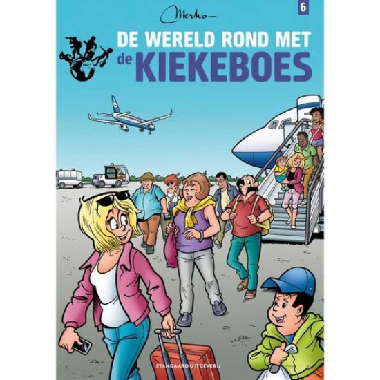 Afbeelding van Wereld rond met de kiekeboes #6 - Wereld rond met de kiekeboes 6 (STANDAARD, zachte kaft)