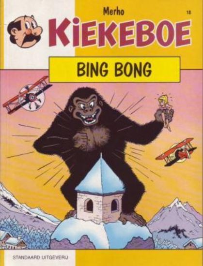 Afbeelding van Kiekeboe #18 - Bing bong (1e reeks) - Tweedehands (STANDAARD, zachte kaft)