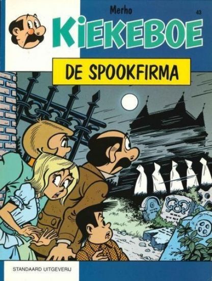 Afbeelding van Kiekeboe #43 - Spookfirma (1e reeks) - Tweedehands (STANDAARD, zachte kaft)