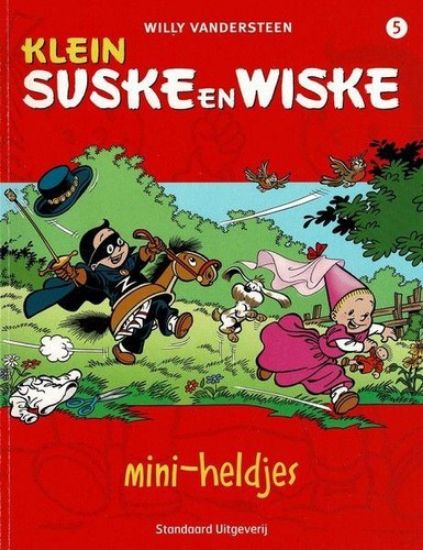 Afbeelding van Klein suske en wiske #5 - Mini-heldjes - Tweedehands (STANDAARD, zachte kaft)