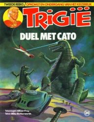 Afbeeldingen van Trigie #24 - Duel met cato - Tweedehands