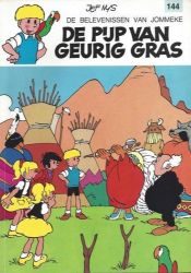 Afbeeldingen van Jommeke #144 - Pijp van geurige gras - Tweedehands (DUPUIS, zachte kaft)