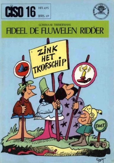 Afbeelding van Ciso #16 - Fideel de fluwelen ridder - Tweedehands (BRABANTIA NOSTRA, zachte kaft)