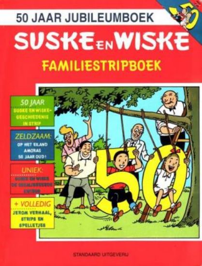 Afbeelding van Suske en wiske familiestripboek - 50 jaar jubileumboek familiestripboek 1995 (STANDAARD, zachte kaft)