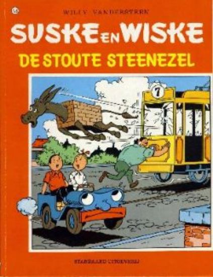 Afbeelding van Suske en wiske #178 - Stoute steenezel - Tweedehands (STANDAARD, zachte kaft)