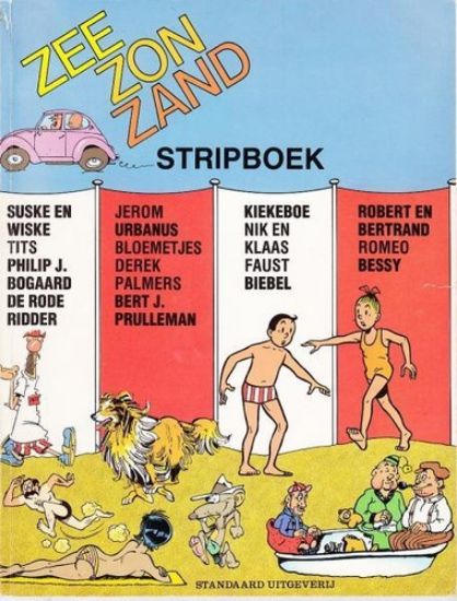 Afbeelding van Vakantieboeken - Zee zon zand stripboek 1986 (STANDAARD, zachte kaft)