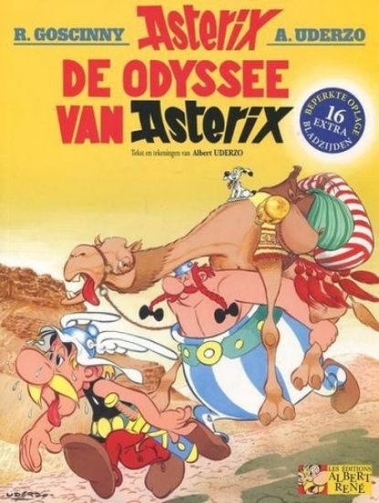 Afbeelding van Asterix #26 - Odyssee van asterix + 16 extra bladzijden (ALBERT RENE, zachte kaft)