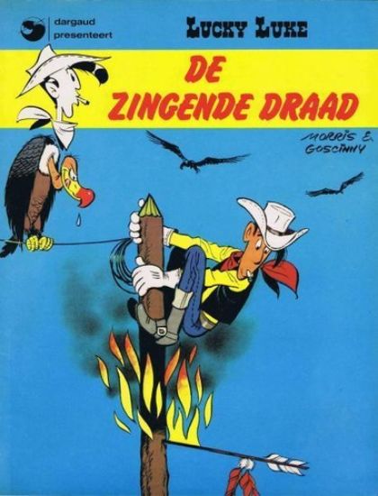 Afbeelding van Lucky luke #16 - Zingende draad (DARGAUD, zachte kaft)