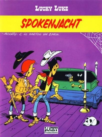 Afbeelding van Lucky luke - Spokenjacht - Tweedehands (LUCKY PRODUCTIONS, zachte kaft)