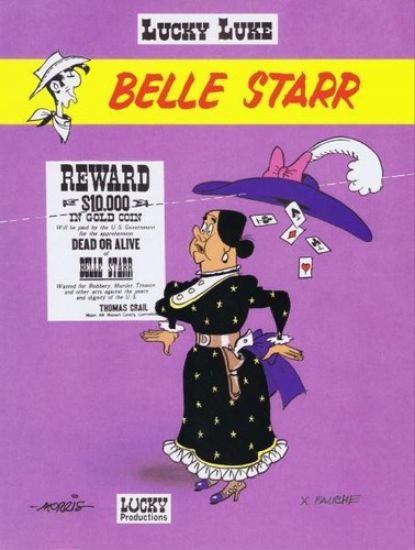 Afbeelding van Lucky luke - Belle starr (LUCKY PRODUCTIONS, zachte kaft)