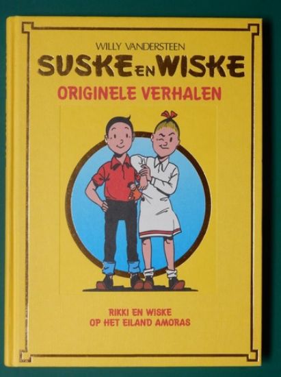 Afbeelding van Suske en wiske lekturama #1 - Originele verhalen : rikki en wiske/ op het eiland amoras - Tweedehands (STANDAARD, harde kaft)