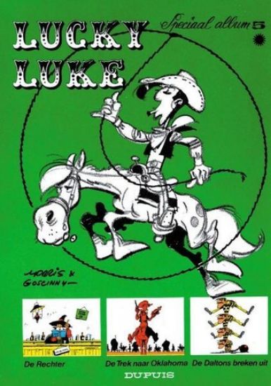 Afbeelding van Lucky luke #5 - Speciaal album - Tweedehands (DUPUIS, harde kaft)