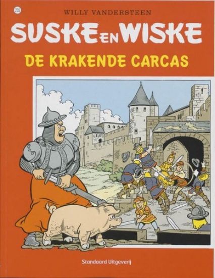 Afbeelding van Suske en wiske #235 - Krakende carcas - Tweedehands (STANDAARD, zachte kaft)