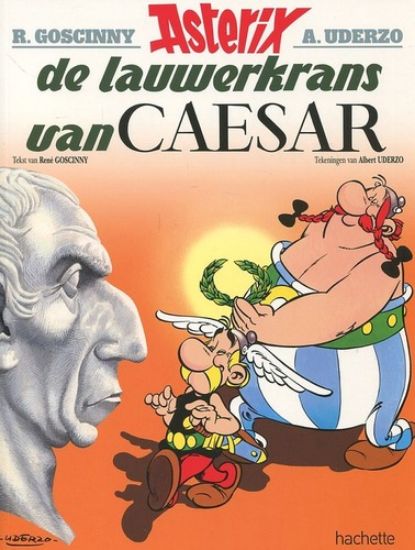 Afbeelding van Asterix #18 - Lauwerkrans van caesar (HACHETTE, zachte kaft)