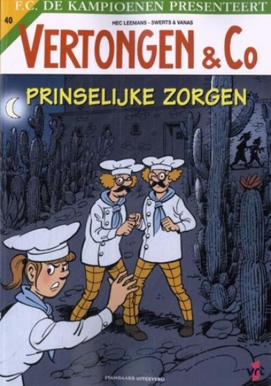 Afbeelding van Vertongen & co #40 - Prinselijke zorgen (STANDAARD, zachte kaft)