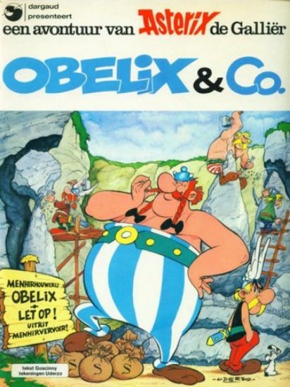 Afbeelding van Asterix #23 - Obelix & co (DARGAUD, zachte kaft)