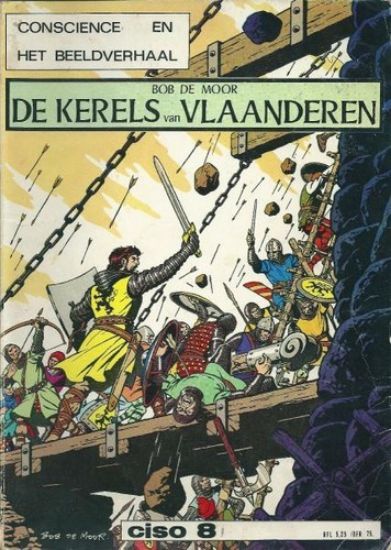 Afbeelding van Ciso #8 - Kerels van vlaanderen - Tweedehands (DAGERAAD, zachte kaft)