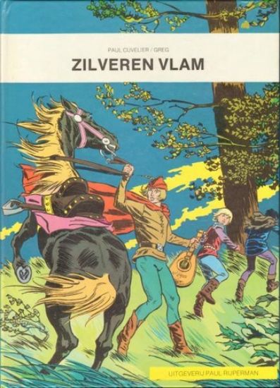 Afbeelding van Zilveren vlam - Tweedehands (RIJPERMAN, harde kaft)