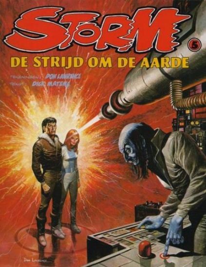 Afbeelding van Storm #5 - Strijd om de aarde - Tweedehands (OBERON, zachte kaft)