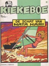 Afbeeldingen van Kiekeboe #7 - Schat van mata hari (z/w) - Tweedehands