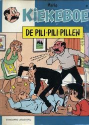 Afbeeldingen van Kiekeboe #21 - Pili pili pillen (1e reeks) - Tweedehands (STANDAARD, zachte kaft)