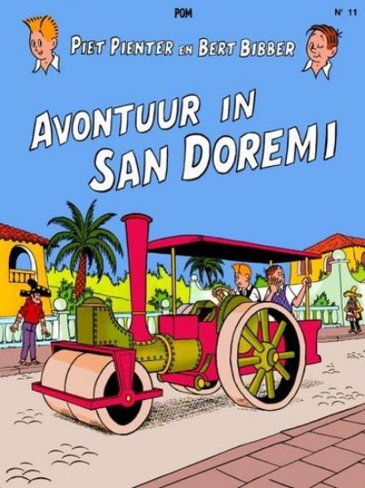 Afbeelding van piet pienter en bert bibber #11 - Avontuur in san doremi (DE VLIJT, zachte kaft)