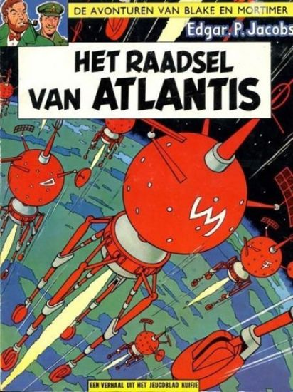 Afbeelding van Blake mortimer - Raadsel van atlantis - Tweedehands (LOMBARD, zachte kaft)