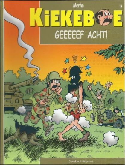 Afbeelding van Kiekeboe #19 - Geeeeef acht (2e reeks) - Tweedehands (STANDAARD, zachte kaft)