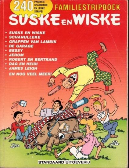 Afbeelding van Suske en wiske familiestripboek - Familiestripboek zomer 1989 (STANDAARD, zachte kaft)