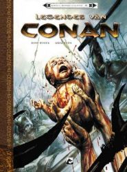 Afbeeldingen van Legendes van conan #1 - Geboren op slagveld 1 (DARK DRAGON BOOKS, harde kaft)