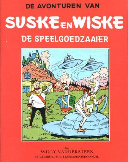 Afbeelding van Suske en wiske #91 - Speelgoedzaaier nieuwsblad - Tweedehands (STANDAARD, zachte kaft)