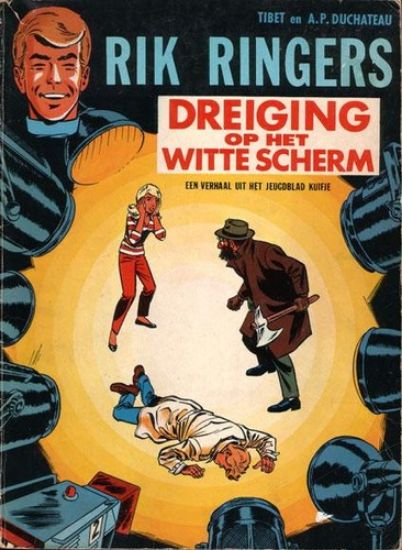 Afbeelding van Rik ringers #7 - Dreiging op het witte scherm - Tweedehands (LOMBARD, zachte kaft)