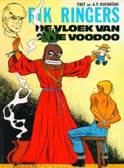 Afbeelding van Rik ringers #37 - Vloek van de voodoo - Tweedehands (LOMBARD, zachte kaft)