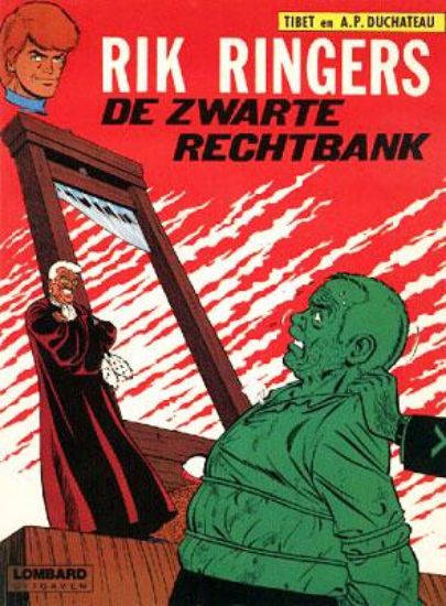 Afbeelding van Rik ringers #32 - Zwarte rechtbank - Tweedehands (LOMBARD, zachte kaft)