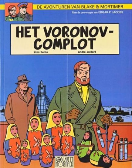 Afbeelding van Blake en mortimer #14 - Voronov-complot - Tweedehands (BLAKE MORTIMER, zachte kaft)