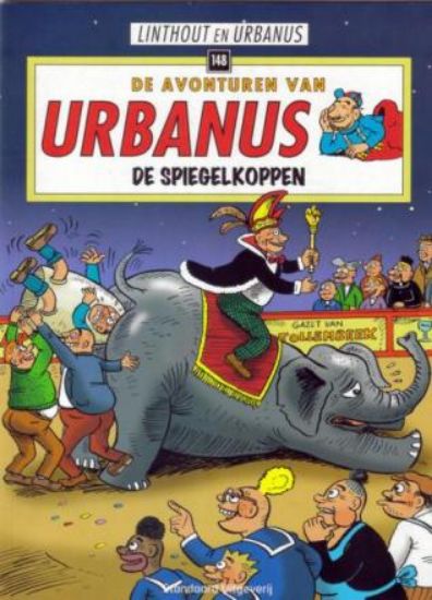 Afbeelding van Urbanus #148 - Spiegelkoppen (STANDAARD, zachte kaft)