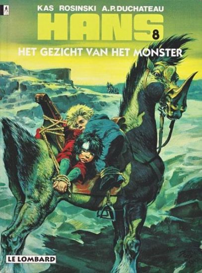 Afbeelding van Hans #8 - Gezicht monster - Tweedehands (LOMBARD, zachte kaft)